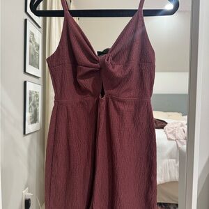 Wild Fable Maroon Women Romper